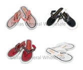 Ladies Bling Bling "Smile" Flip Flops Wholesaleile